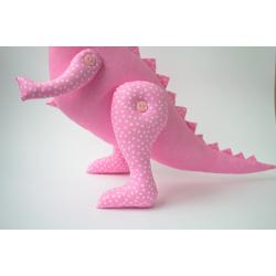 Игрушка Тирекс Розовый  (высота 45 см.)