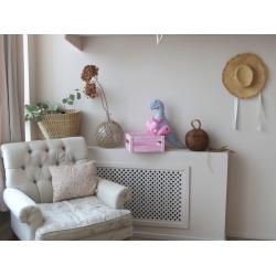 Игрушка Тирекс серо-розовый  (высота 45 см.)